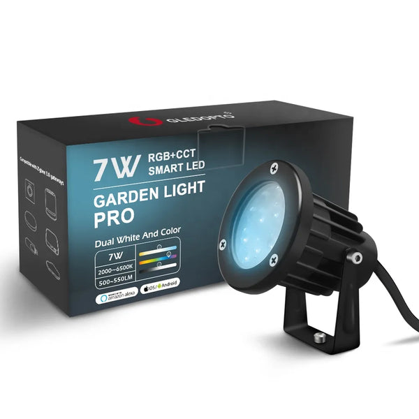 Gledopto 7W Dual White und Color Garden Light Pro 