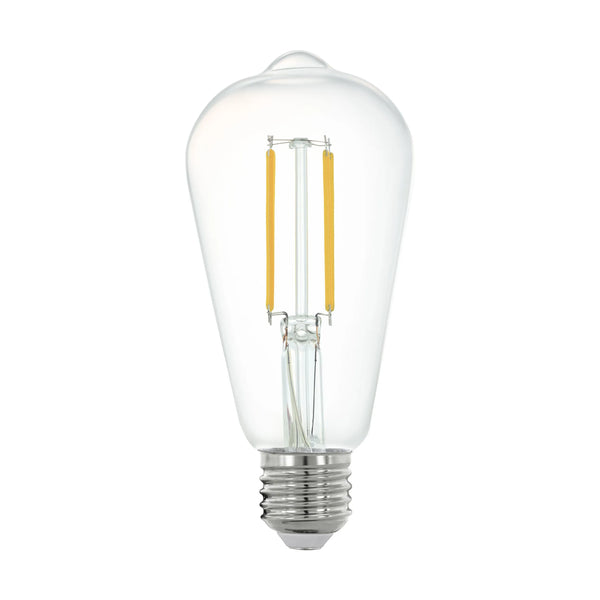 Eglo connect.z ST64 6W 2700k Dimmable E27 Filament Bulb