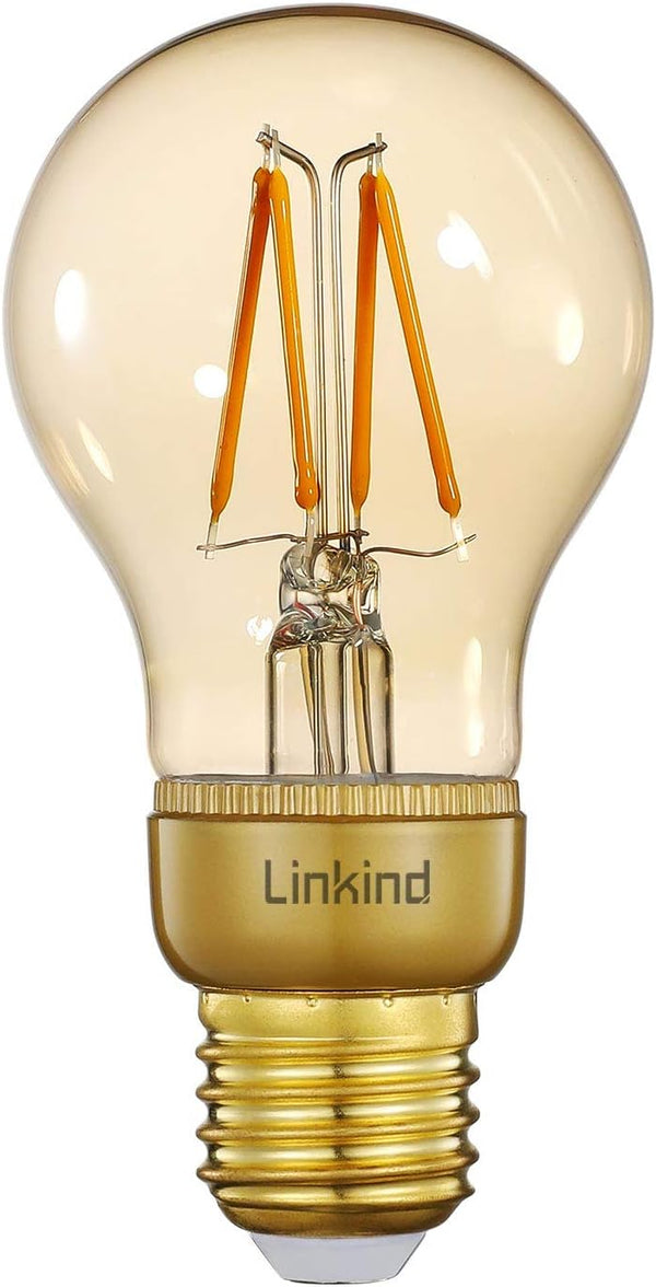 Dimmable Warm White Filament E27 4.2W 420lm Amber Bulb