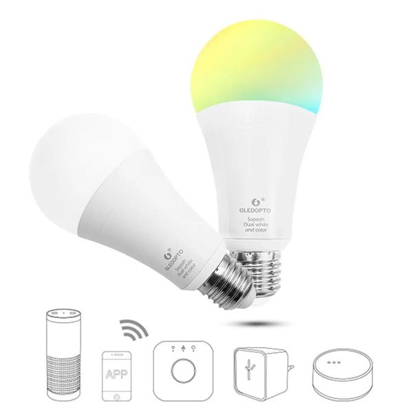 Gledopto 12W RGB+Dual White LED Bulb