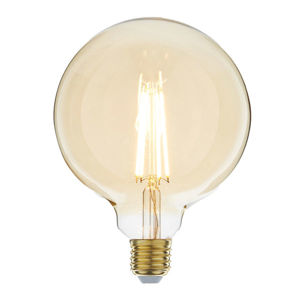 EcoDim Filament Globe G125 E27 2200K Dimmable bulb