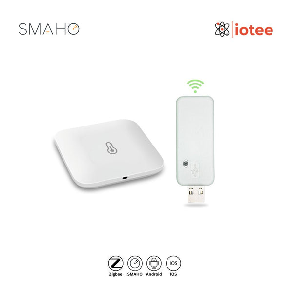 Temperatursensor + SMAHO Zigbee-Anschluss